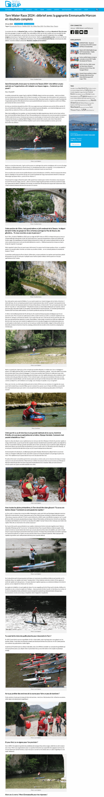 Tarn Water Race 2024