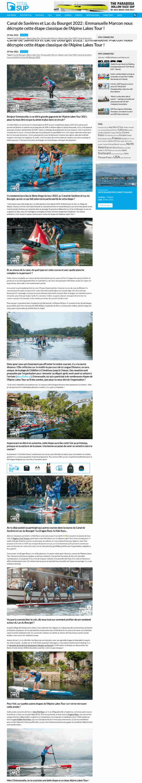 Canal de Savières et lac du Bourget 2022